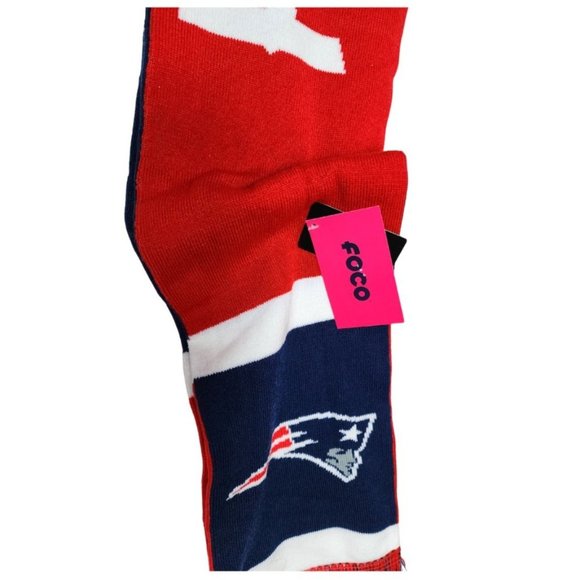 Stay Warm in Style with Foco Forever Collectibles NFL Patriots Scarf - Picture 10 of 11